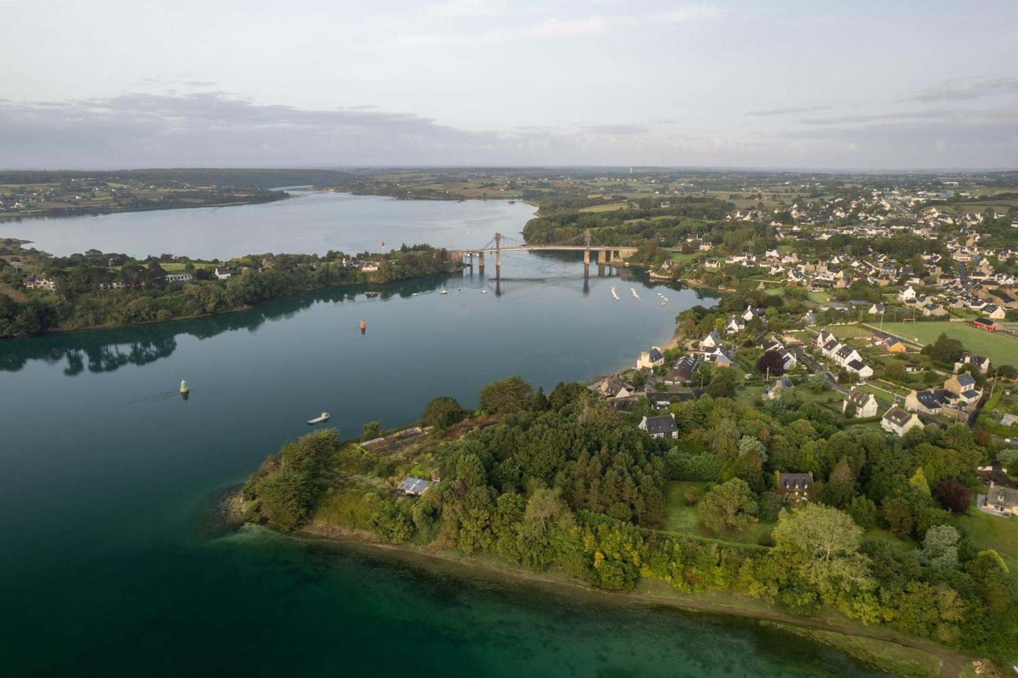 Gîte de la Marina dans la presqu'île de Lézardrieux Esterno foto