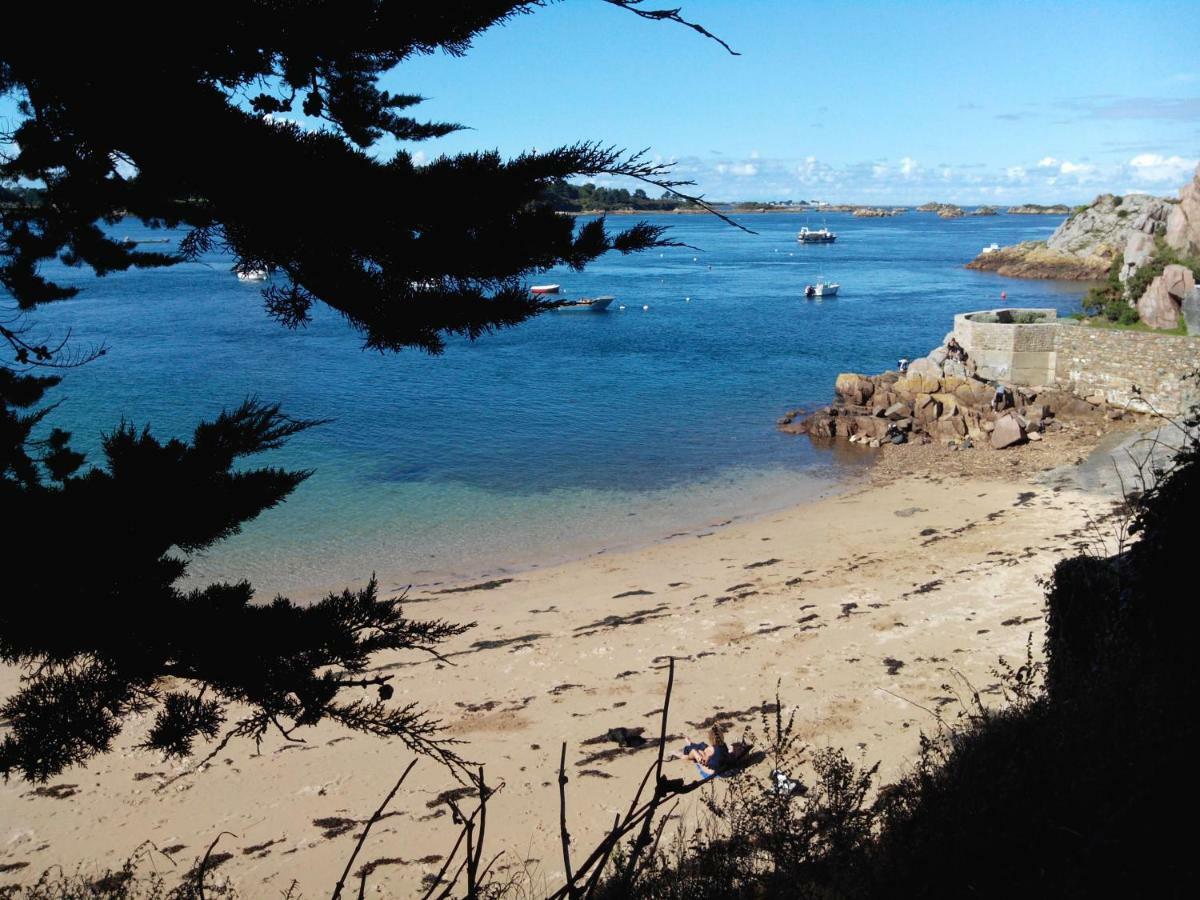 Gîte de la Marina dans la presqu'île de Lézardrieux Esterno foto